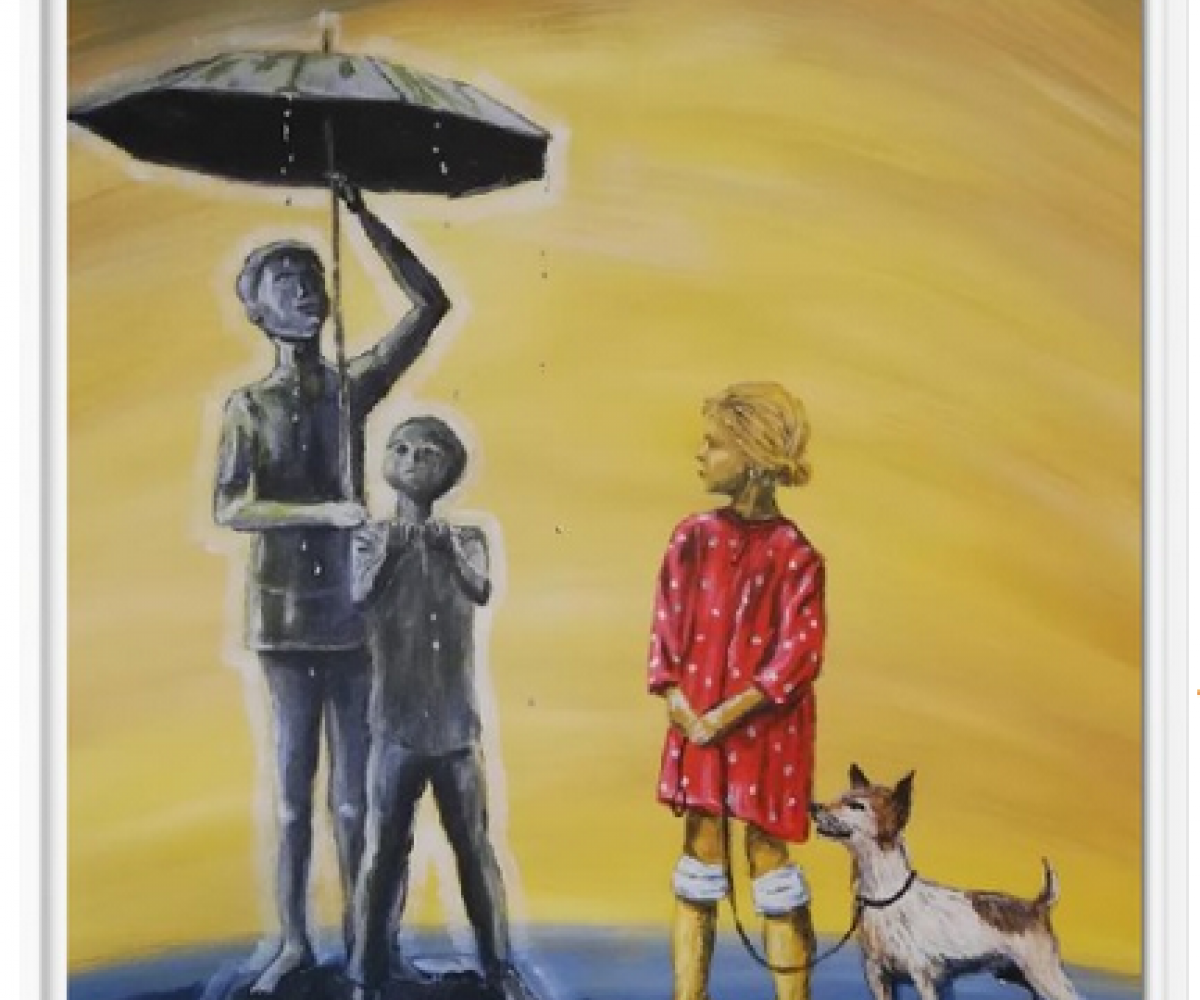 Besuch bei den Schirmkindern