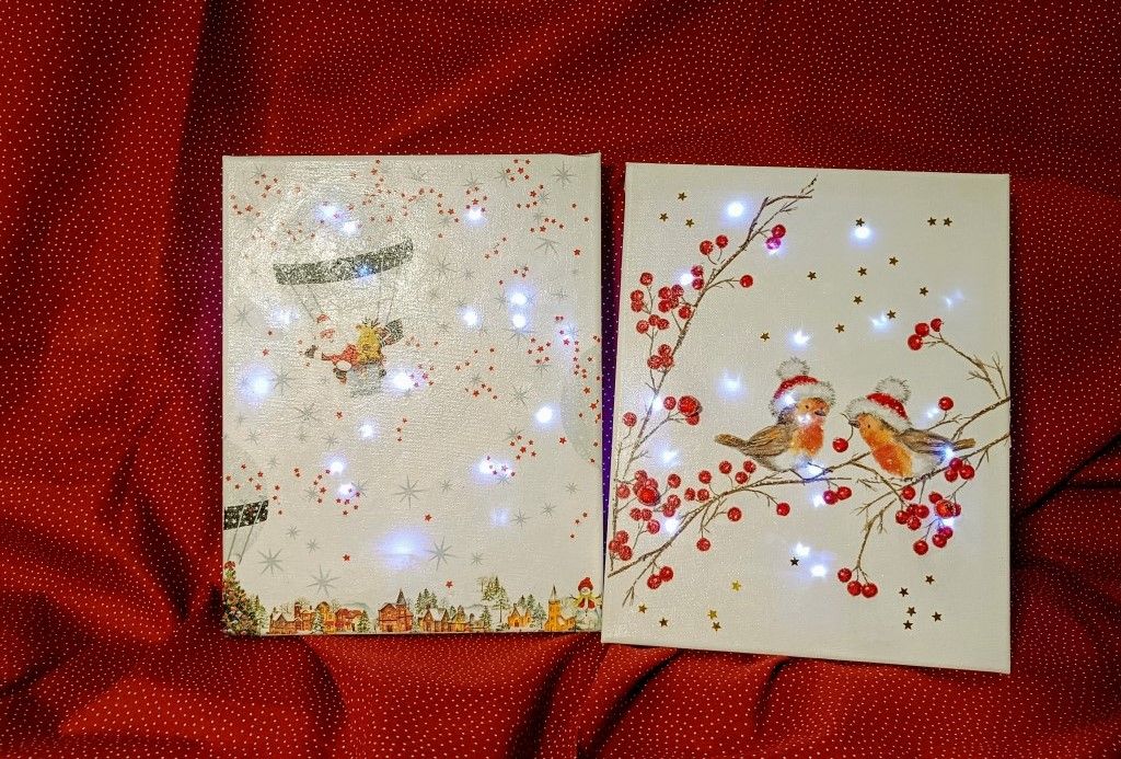 weihnachliche Keilrahmenbilder