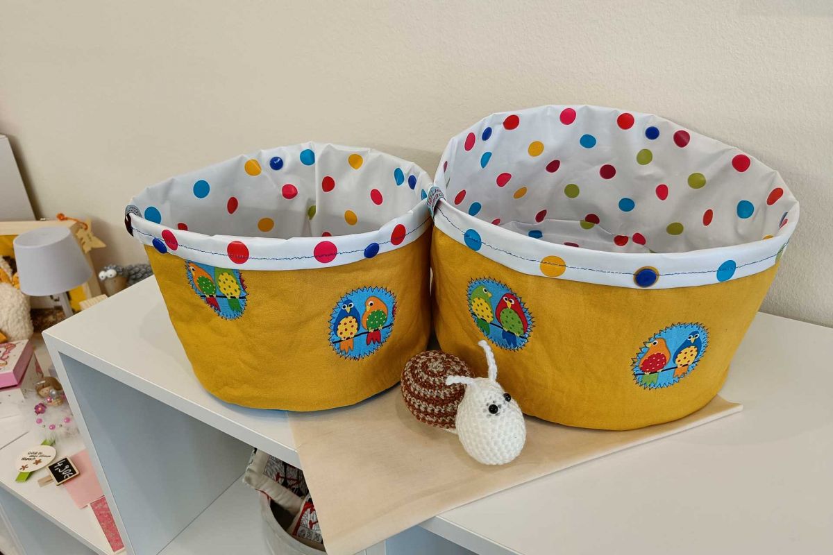 Stoffkörbchen (Utensilo)