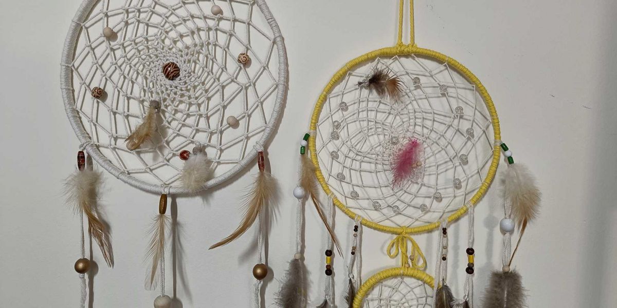 308 - Gestaltung von fantasievollen Traumfängern