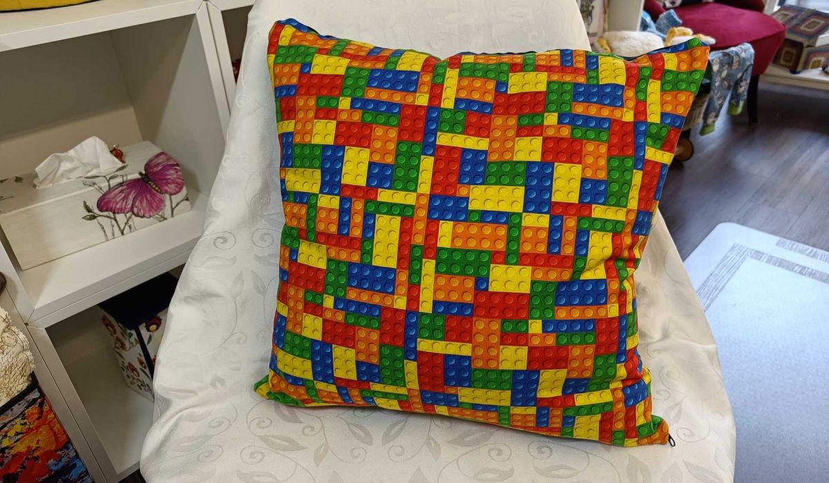 204 - Kuschelkissen mit Reißverschluss – für Fortgeschrittene