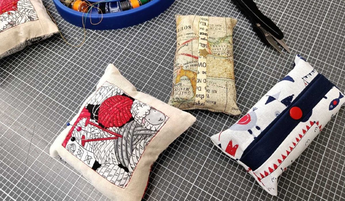 201 - Nadelkissen und Taschentuch-Täschchen – für Einsteiger